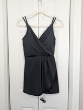 Lands End Women's Size Small Black One Piece Swimsuit