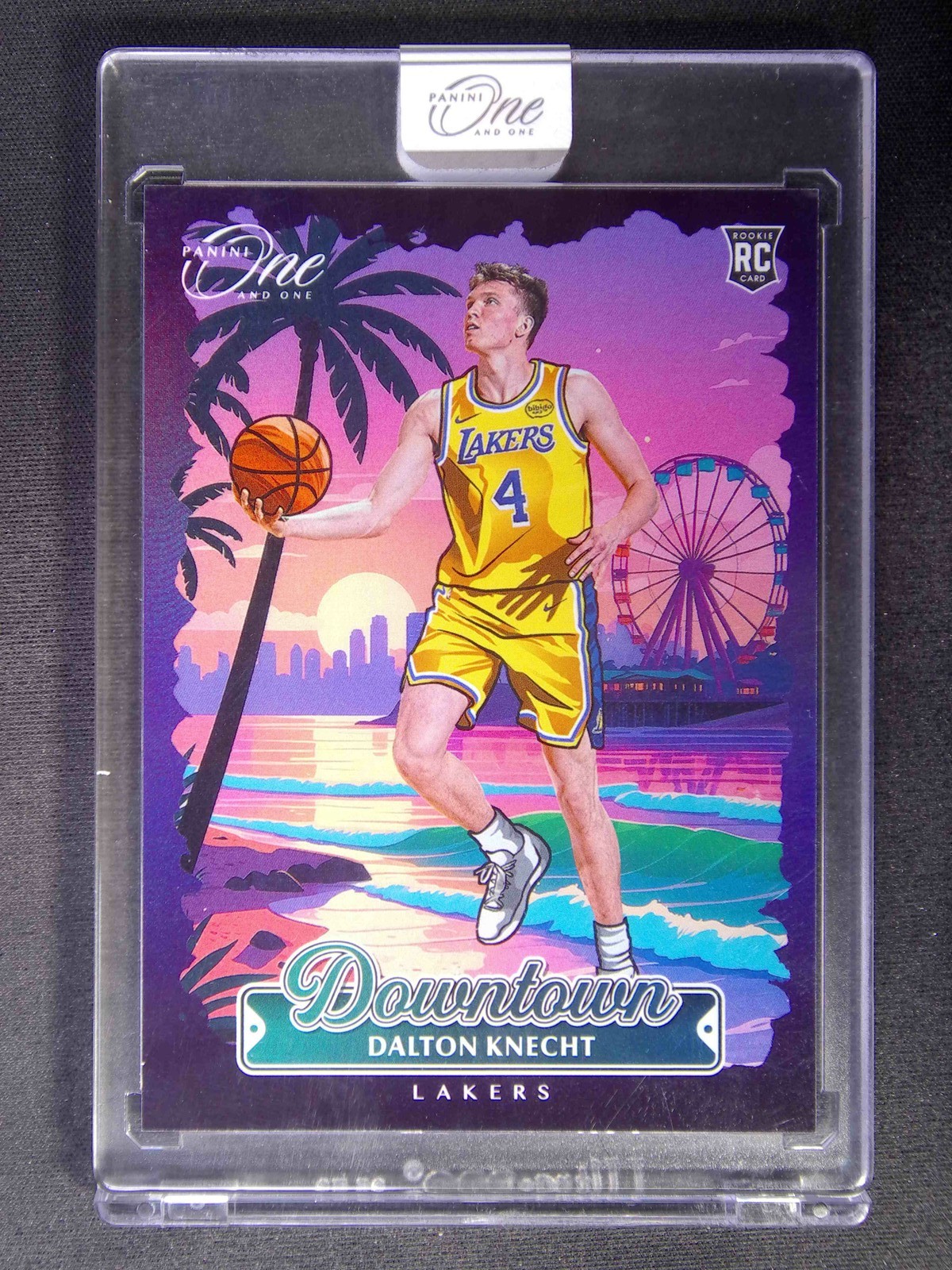 2024-25 Panini One and One Dalton Knecht RC Downtown SSP