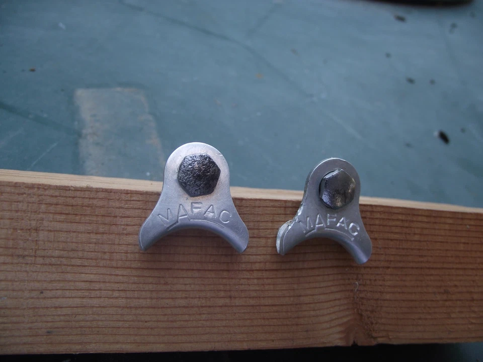 De colección Mafac Bicicleta Bicicleta Cable de freno Straddle Colgador Centro Tirador Foto 4 de 4