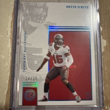 2022 Panini Encased Devin White #63 Sapphire /25