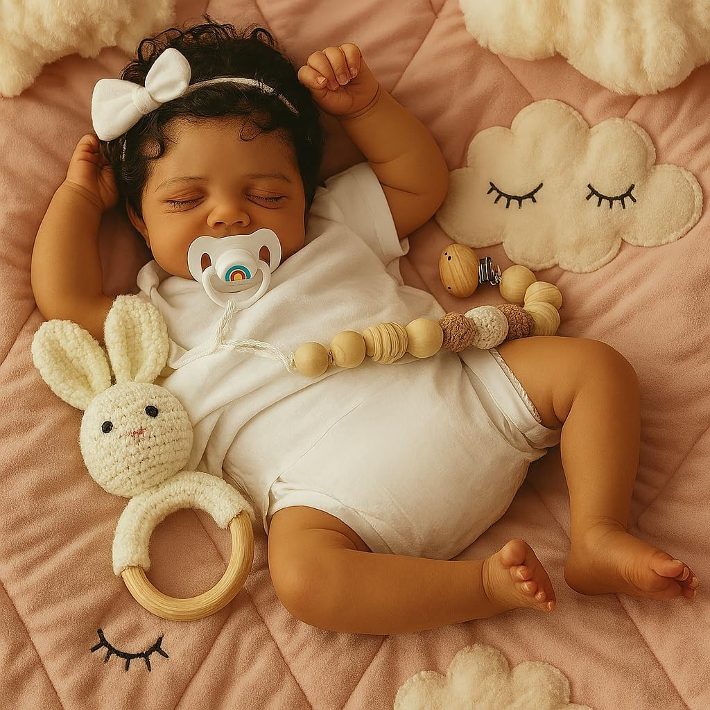Black Boy- 18 Inch Realistic Newborn Dolls Newborn Baby Doll