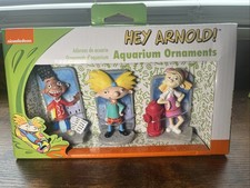 Penn Plax Rugrats Aquarium Ornaments 3pk Nickelodeon Figurines