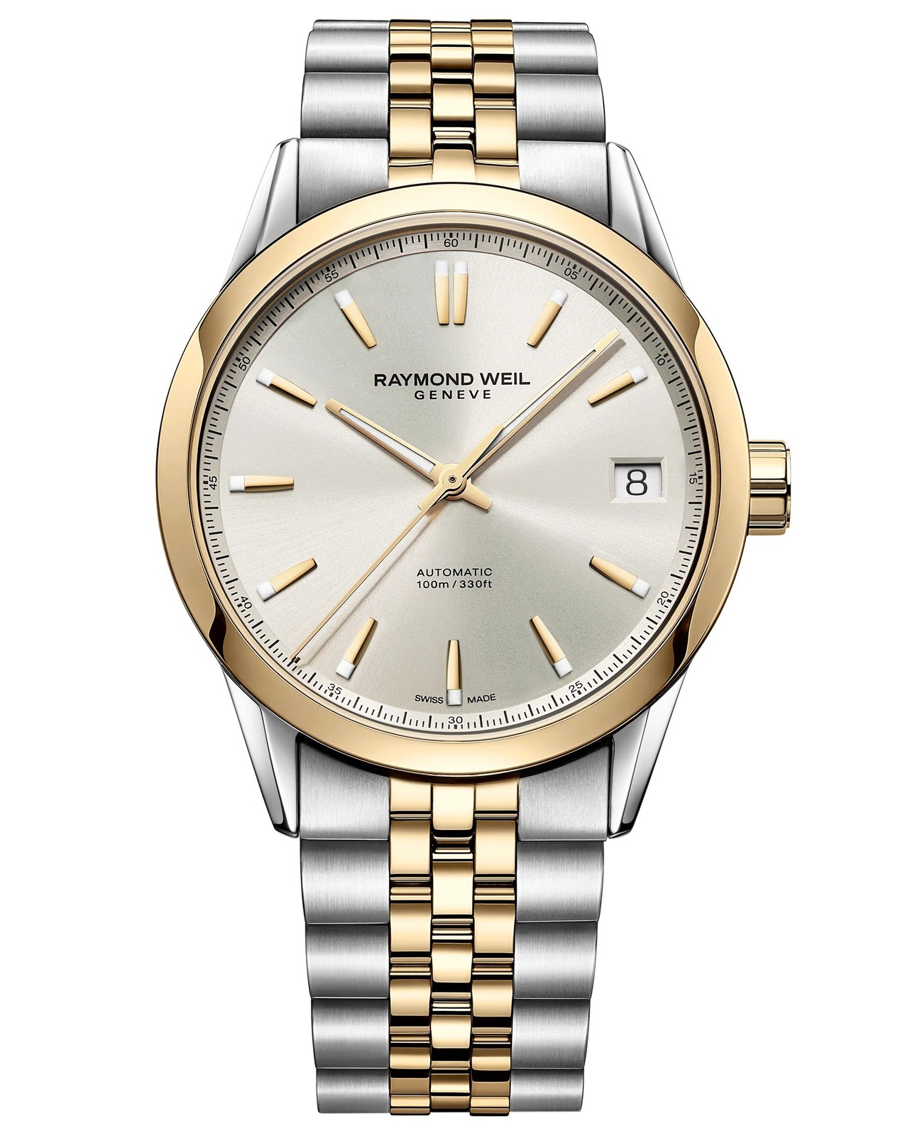 Raymond Weil Freelancer Men's 40mm Two-Tone Stainless Steel Automatic Date Watch - Image 2
