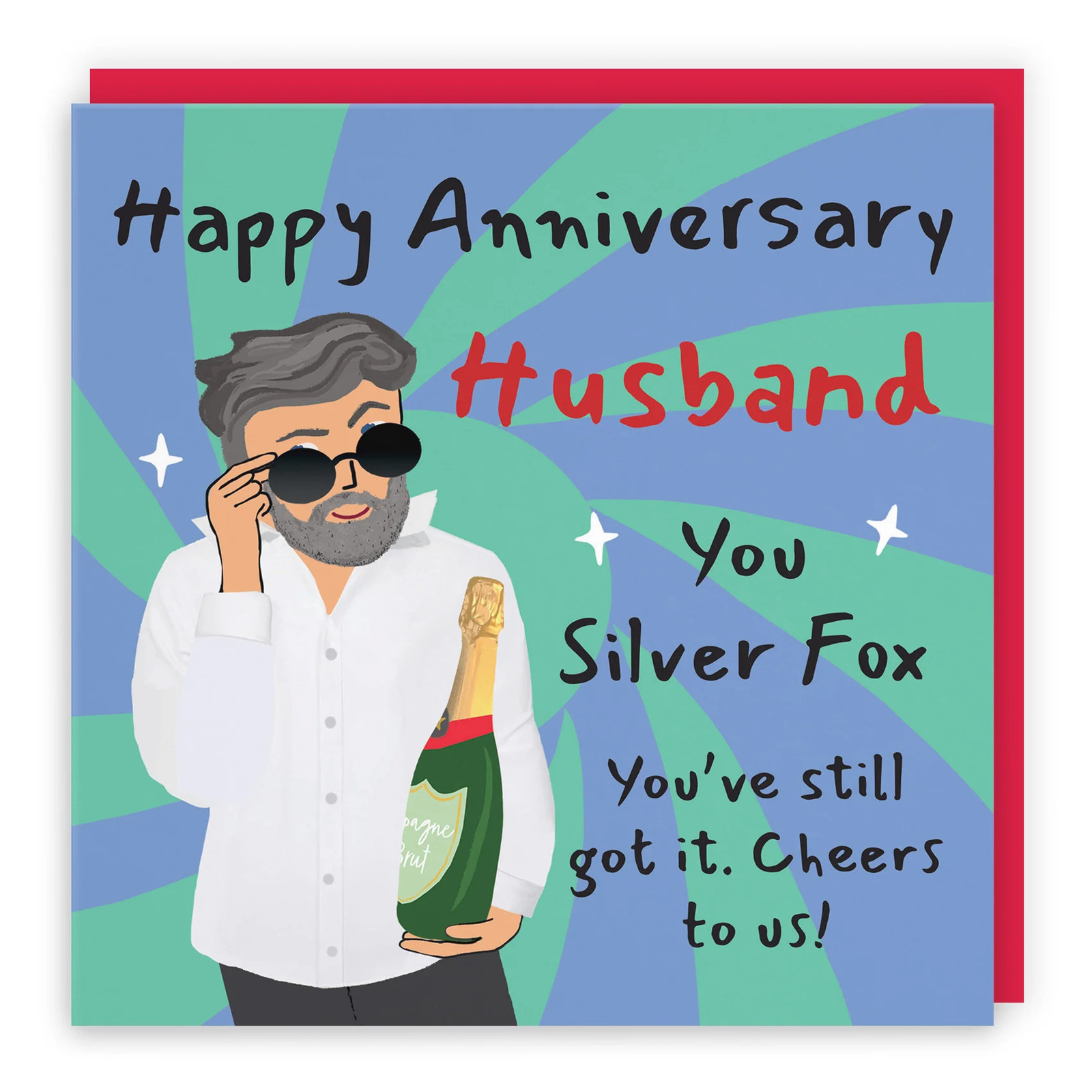 Husband Anniversary Card Cool Dude Laugh Out Loud