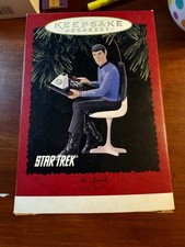 Hallmark Keepsake Ornament Star Trek Mr. Spock 1996 NEW in Original Box S2-47 