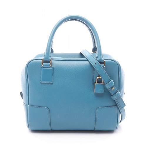 LOEWE Amazona 19 Square 2WAY  LOEWE Leather Handbag Calf Used Ladies