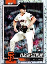 2026 Topps #112 Carson Seymour Topps Foil Pattern