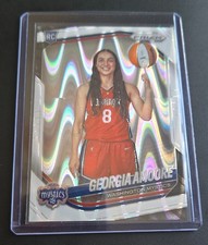 Georgia Amoore #140 [White Seismic] (Rookie Card) -2025 Panini Prizm WNBA