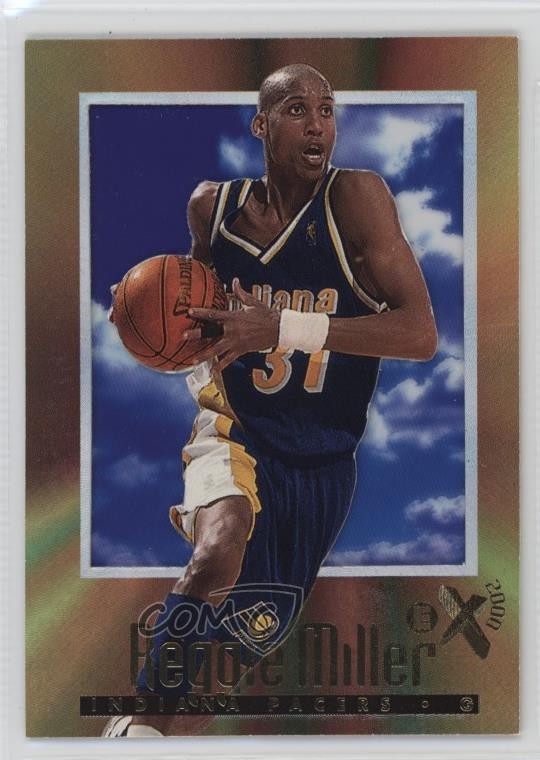 1996-97 Skybox E-X2000 Reggie Miller #27 HOF 1so4