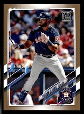 2021 Topps - Yordan Alvarez #300 Gold /2021