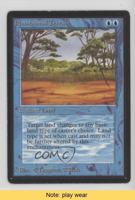 Phantasmal Terrain Magic: Limited Edition Beta 1993 READ gd1