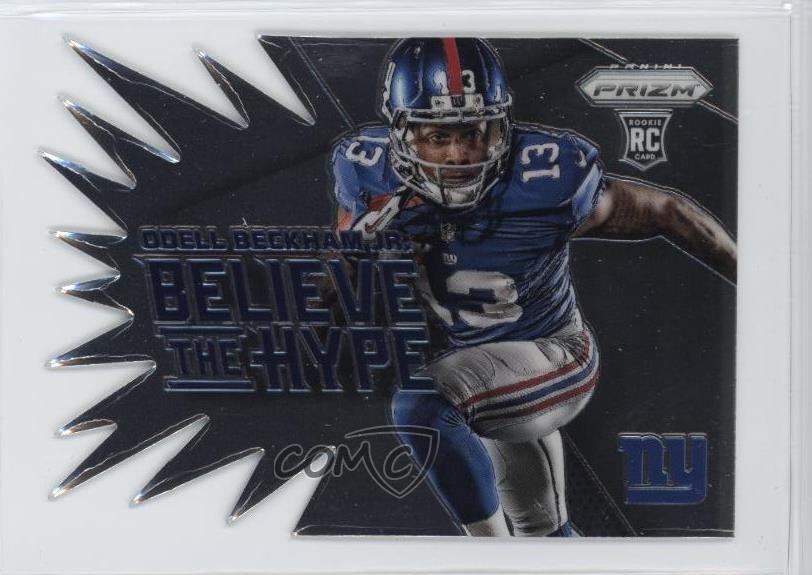 2014 Panini Prizm Believe the Hype Odell Beckham Jr #BH12 Rookie RC 1b1z