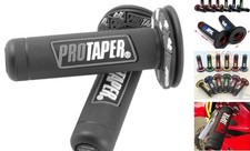 '7/8'' Motorcross Handle Grips Dirt Bike 22mm 24mm Truster Pro taper Black Grey