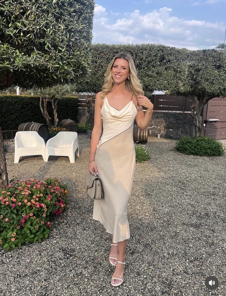 ZARA NWT WOMAN SS25 COMBINATION MIDI DRESS ECRU / BEIGE | 5029/116