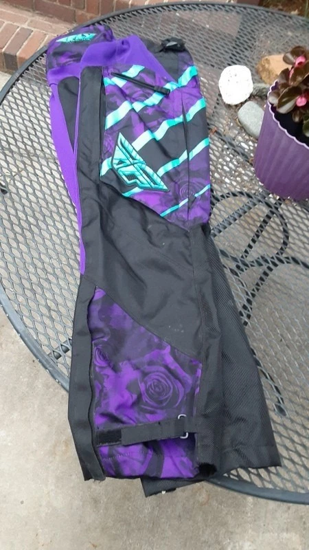 Pantalones de moto FLY para mujer o joven niña cintura cinética talla 26 0/2 apenas usados Foto 2 de 4