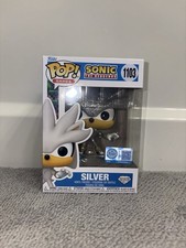 Funko Pop! Figura Vinilo Plata Sonic the Hedgehog #1103 Diamante Vinilo