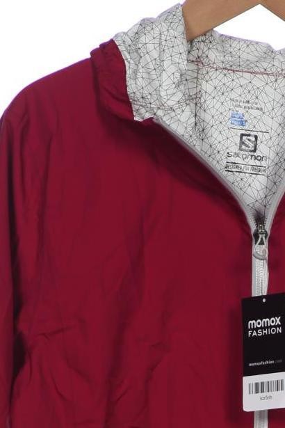 SALOMON giacca donna giacca anorak jacket cappotto corto taglia S rosa #kdphvfy