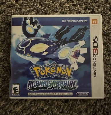 Pokemon Alpha Sapphire Nintendo 3DS 2014 Complete with Original Insert