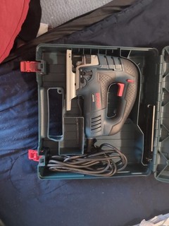 Bosch JS470E Corded Top Handle Jigsaw Blue