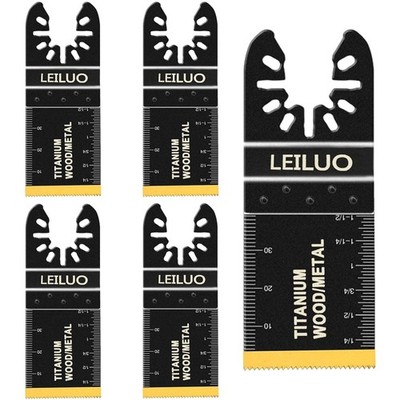 Multitool Sägeblätter Holz Kunststoff Metall Titan Set