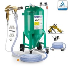 M&ouml;rtelspritze 110L Agrekom 8 Bar pneumatisch + 2 Industrie-Pistolen