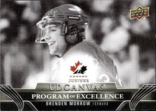 2023-24 Upper Deck UD Canvas Black and White #C265 Brendan Morrow POE