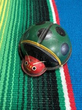 Vintage Kashiwai Lady Bug Push Friction Toy Made in Japan