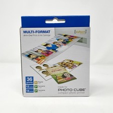 VuPoint Multi-Format All in One Photo & Ink Cartridge Photo Cube New Open Box