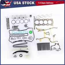 Timing Chain Kit Head Gaskets w/Piston & Rings For Buick Encore Chevrolet 1.4L