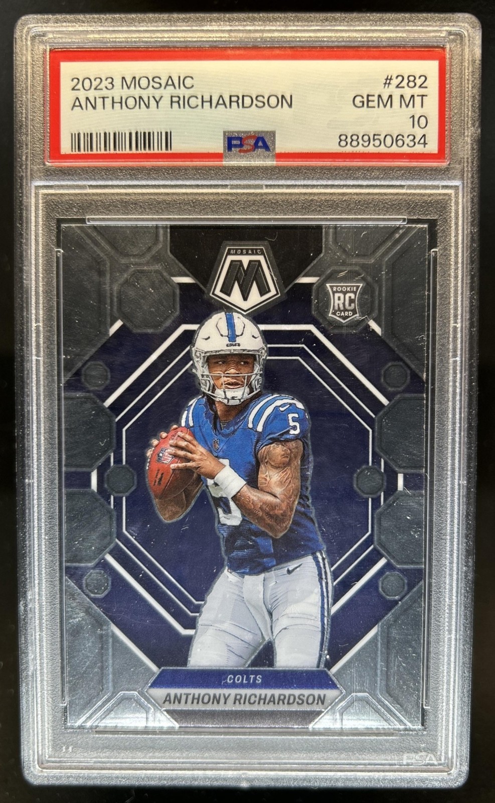 Anthony Richardson Panini Mosaic #282 Mosaic