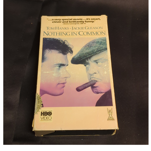 HBO Video Nothing in Common VHS Hi-Fi PG 1986 Tom Hanks Jackie Gleason