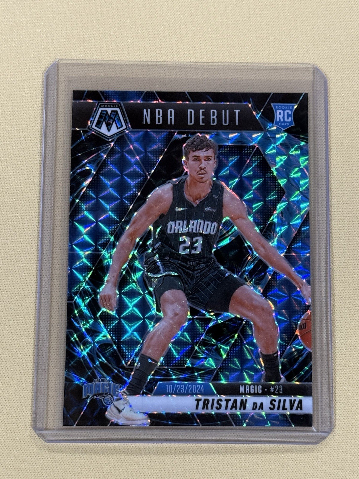 2024-25 Panini Mosaic Tristan Da Silva NBA Debut Genesis SSP Magic