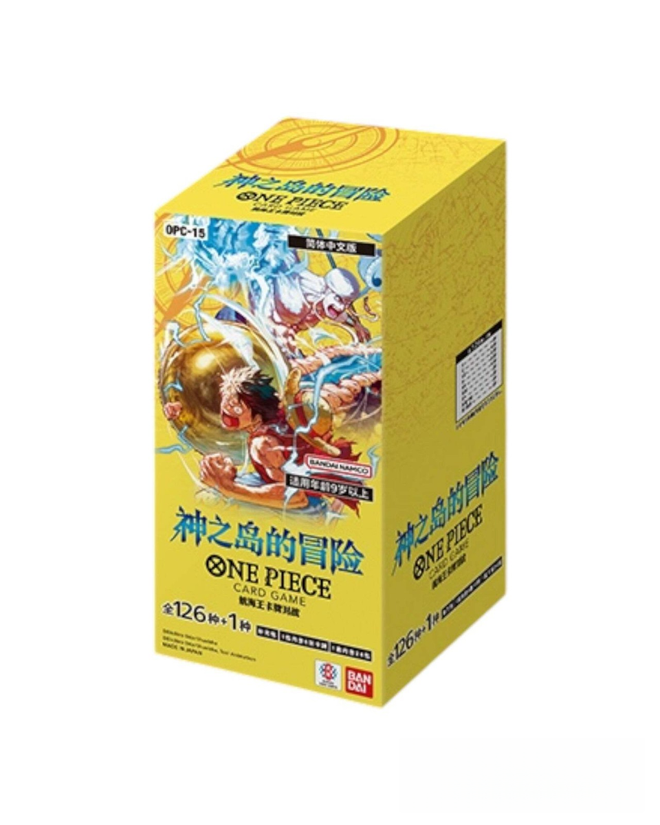 ワンピース　BOX One Piece TCG Chinese 2026 OP15 Adventure on Kami's Island Booster