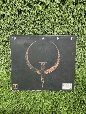 Quake id Software 1996 PC CD-ROM w/ Sleeve & Manual CIB