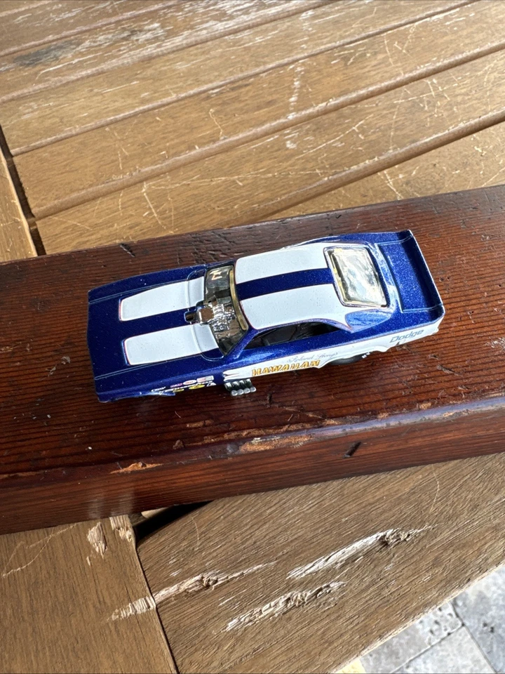 Hot Wheels Hawaiian Charger Drag Strip Demon - CASI COMO NUEVO - Vintage Real Riders Foto 2 de 4