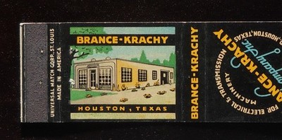 1940s Brance-Krachy Co Electrical & Transmission Machinery Navigation Houston TX