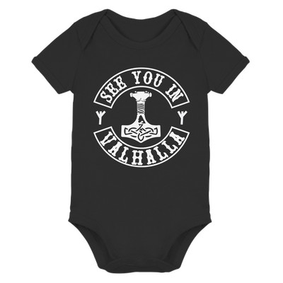 See you in Valhalla - Zerschmetterer - Baby Body / Strampler | Wikinger Thor