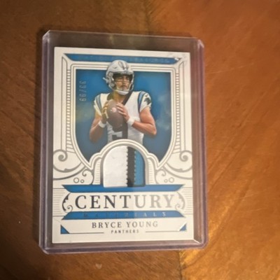 Panini 2023 National Treasures Bryce Young Century Materials #CM-BYG /99 MEM