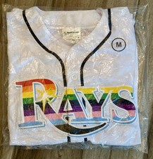 Tampa Bay Rays Pride Jersey - SGA 6/8/2024 - Size: M, XL