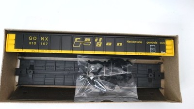 Roundhouse HO Railgon 50 Foot Gondola GONX 310167 Nationwide Pool Kit