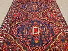Amazing Hand Knotted Vintage Tribal Baghtiyaar Wool Area Rug 10 x 7 Ft — photo 8