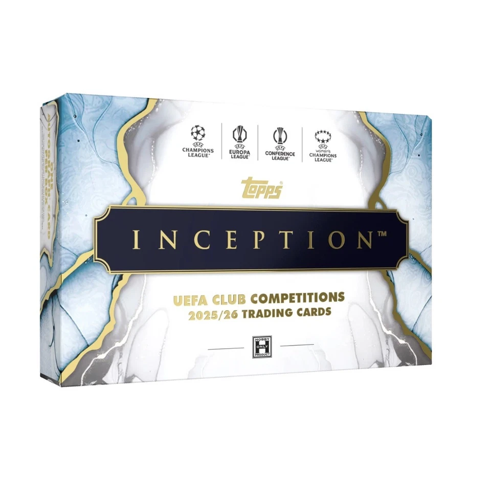 Topps Inception UEFA Club Competitions 2025/26 Hobby Box SEALED Sofortversand✅ - Bild 1 von 1