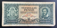 Hungary 10,000,000 Pengo 1945 P-123 Circulated Fine Banknote