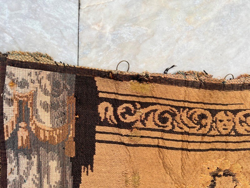 100 year old Tapestry,Antique French Tapestry,Stunning amazing