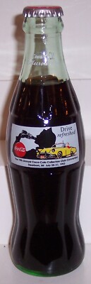 Coca-Cola CCC 1993 19th Annual Convention Coke Bottle Dearborn MI Drive Refreshe