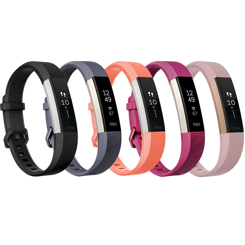 Premonition skyld Håndbog Fitbit Alta HR Fitness Wristband Activity Tracker Black Coral Small / Large  Band | eBay