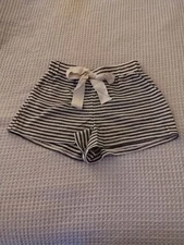 Charming Charlie Black/Beige Lounge Shorts Size Small NEW WITH TAGS