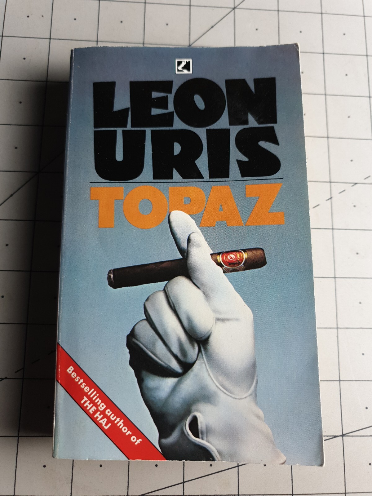Topaz Leon Uris 1987 Paperback Book