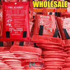 Large Emergency Fire Blanket Fireproof For Home Kitchen Office Caravan Wholesale
