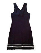Laurie B by Laurie Brazeau Black Sleeveless Sweater Dress Size Large
